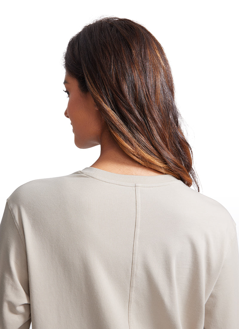 Pima Cotton Loose Fit Long Sleeve