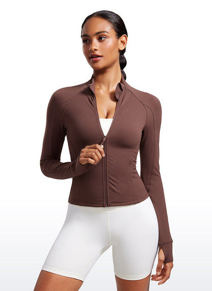 Butterluxe Waist Length Full Zip Jacket