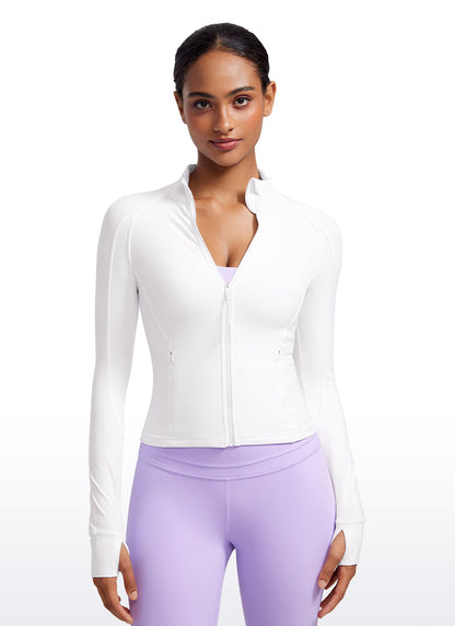 Butterluxe Waist Length Full Zip Jacket