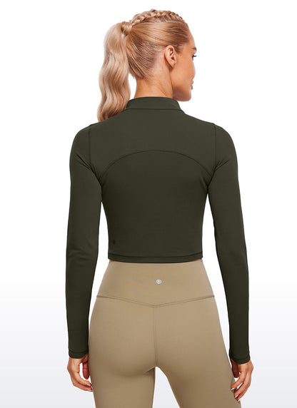 Butterluxe Mock Turtleneck Long Sleeve