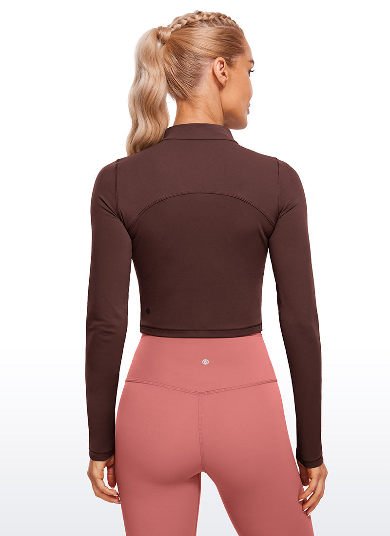 Butterluxe Mock Turtleneck Long Sleeve