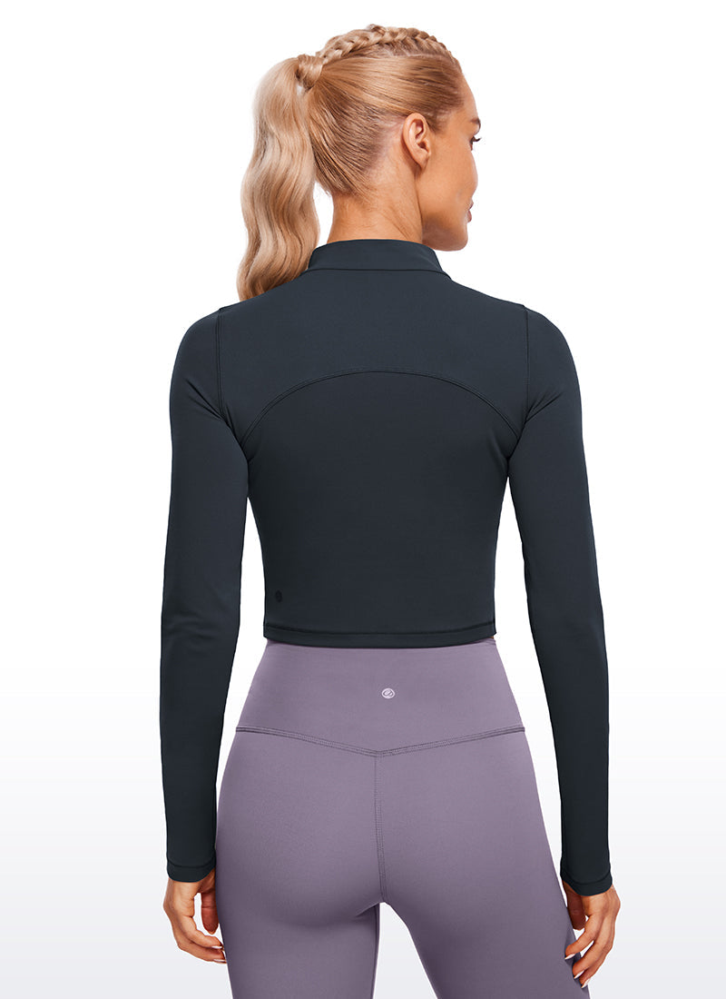 Butterluxe Mock Turtleneck Long Sleeve