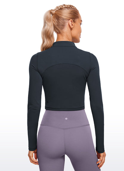 Butterluxe Mock Turtleneck Long Sleeve