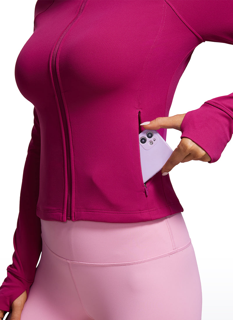Butterluxe Waist Length Thumbhole Jacket