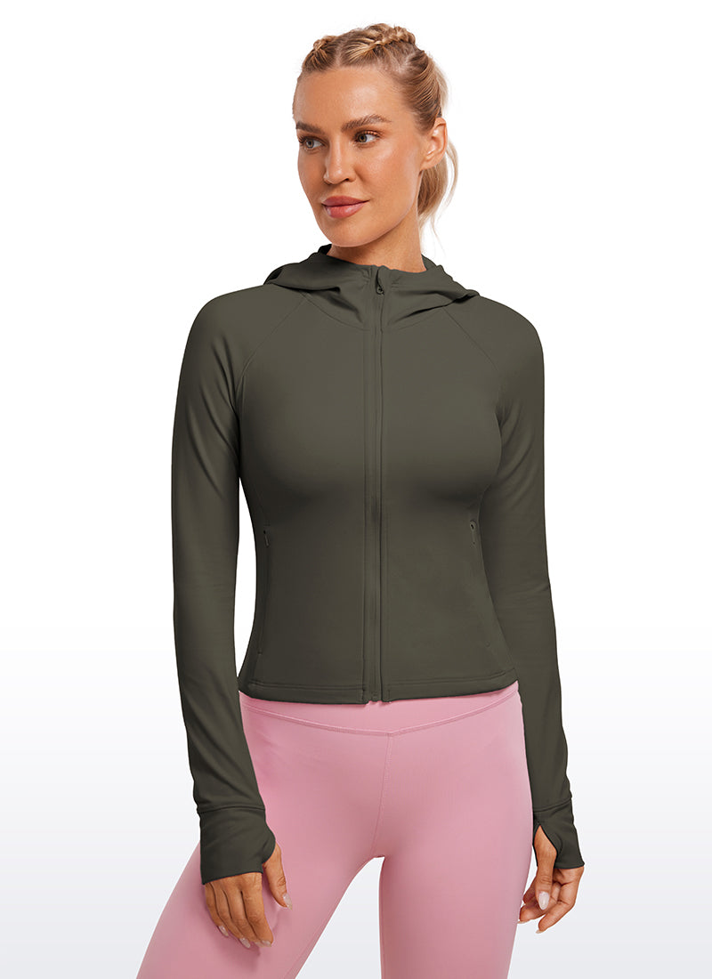Butterluxe Waist Length Thumbhole Jacket
