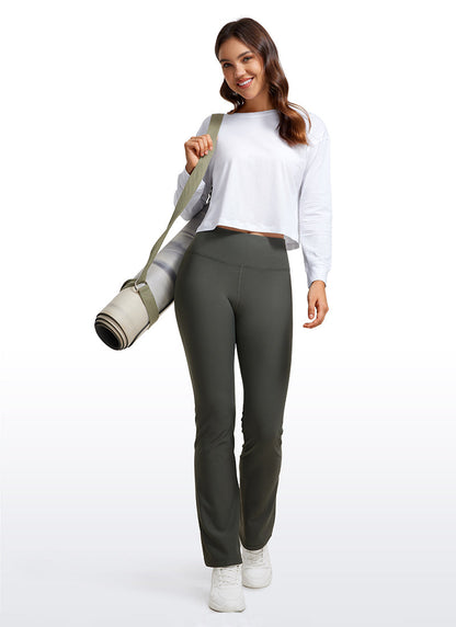 Pima Cotton Cropped Loose Fit Long Sleeve