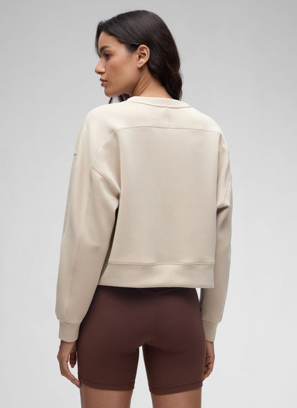 SoftAura Pullover Crewneck Sweatshirt