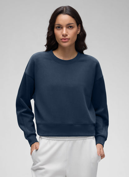 SoftAura Pullover Crewneck Sweatshirt