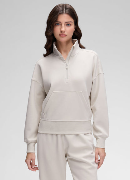 SoftAura Half Zip Pullover Sweatshirt