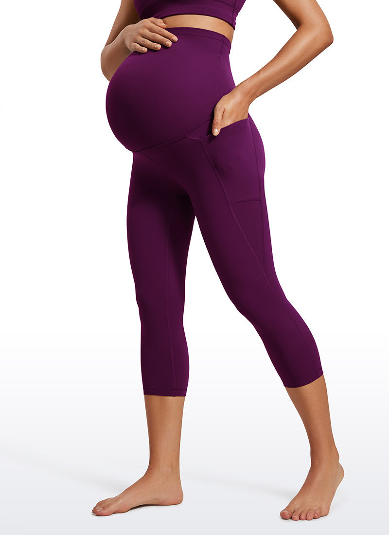 Butterluxe Maternity Pocket Legging 21"