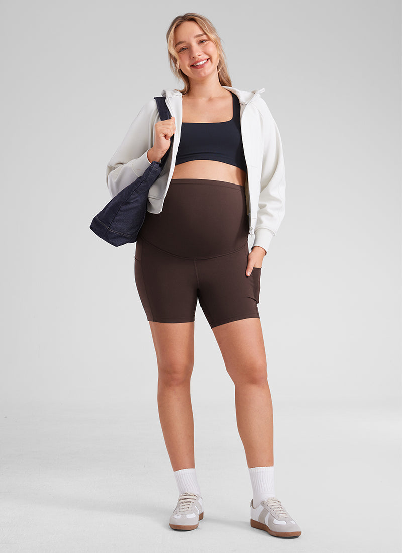 Butterluxe Maternity Pocket Short 5''