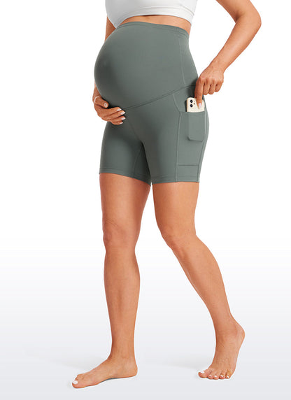 Butterluxe Maternity Pocket Short 5''