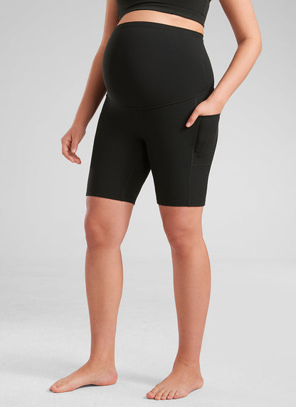 Butterluxe Maternity Pocket Short 8''