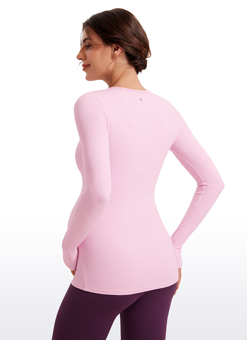 Butterluxe Maternity Crewneck Long Sleeve