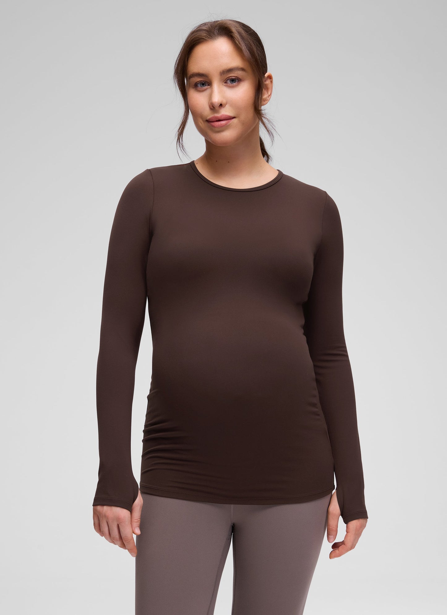 Butterluxe Maternity Crewneck Long Sleeve