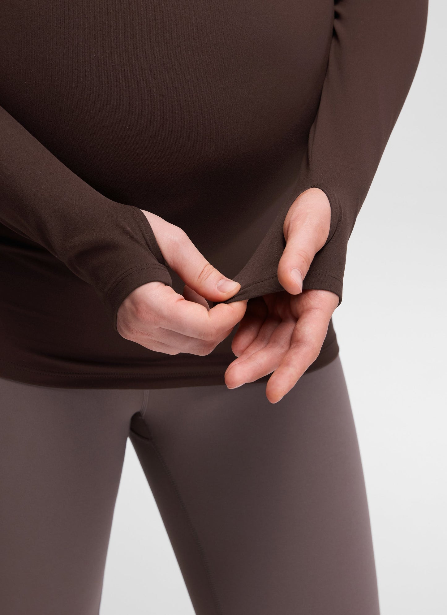 Butterluxe Maternity Crewneck Long Sleeve