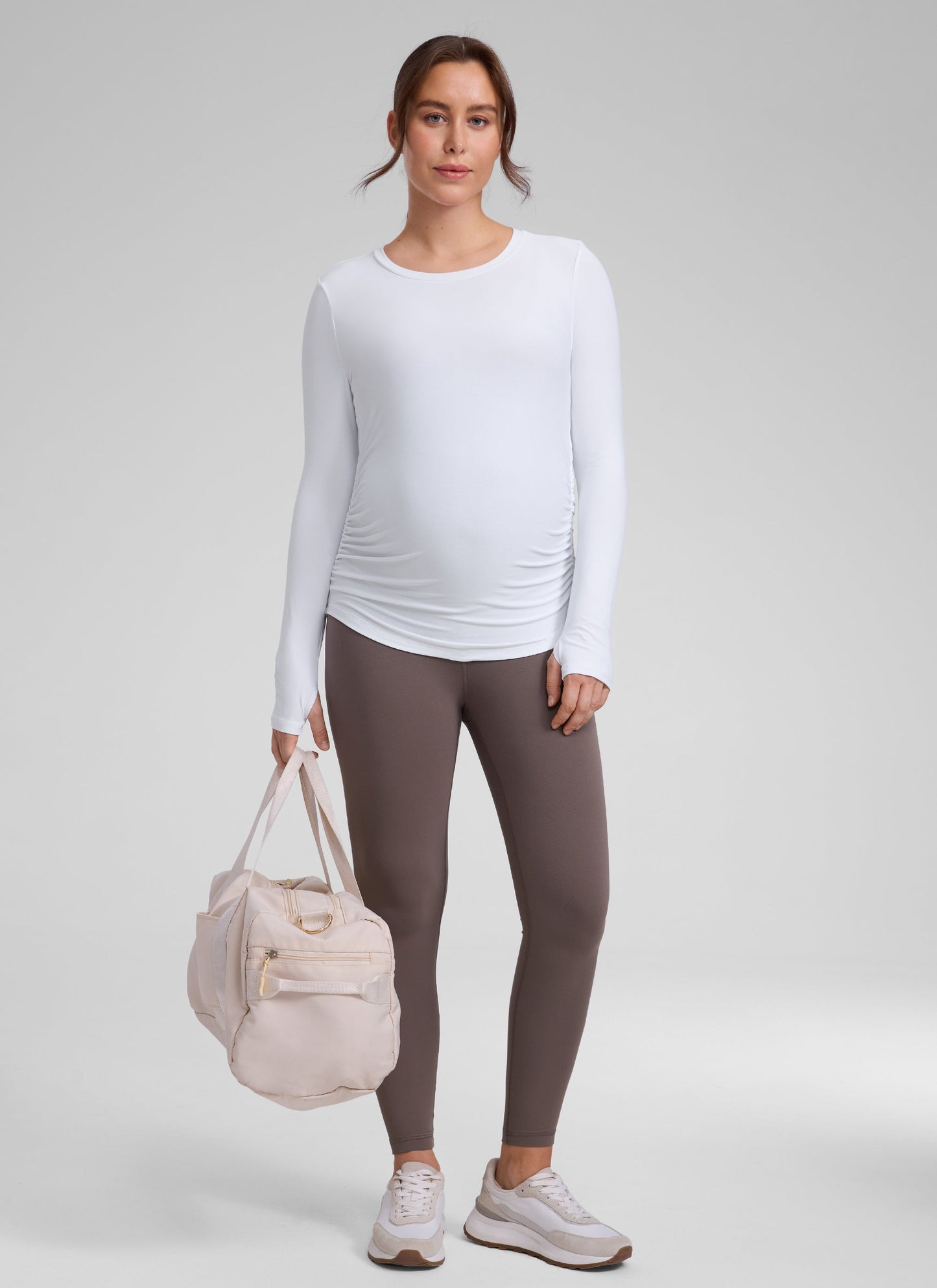 Butterluxe Maternity Crewneck Long Sleeve