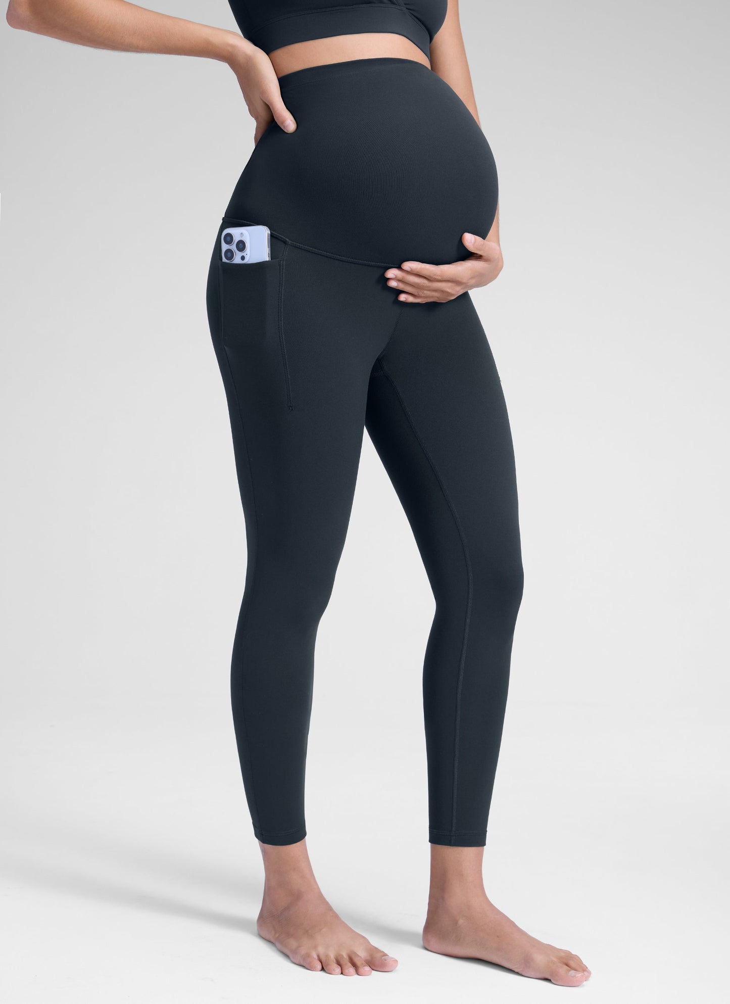 Butterluxe Maternity Soft Pocket Legging 25"