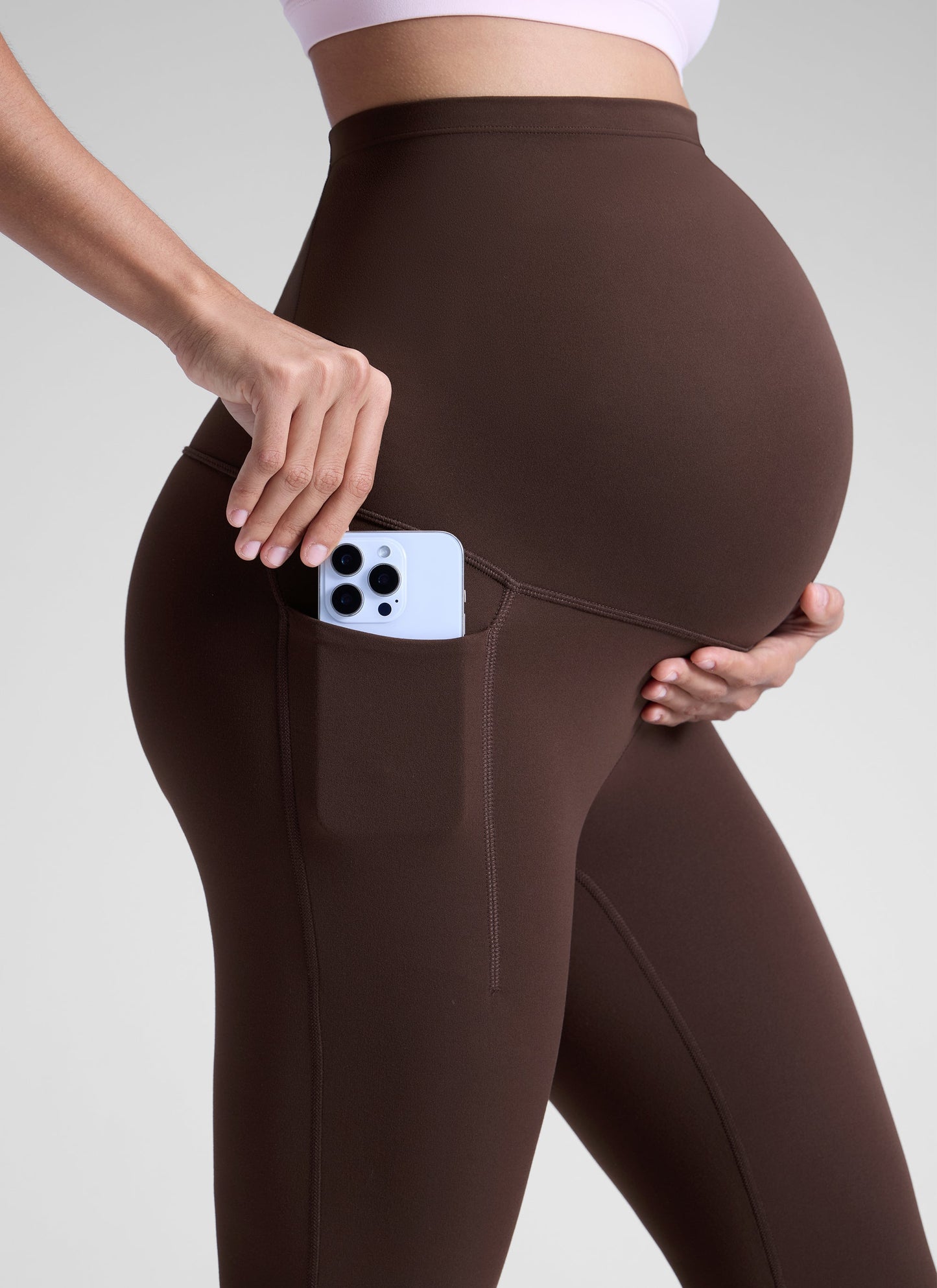 Butterluxe Maternity Soft Pocket Legging 25"