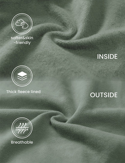 Fleece Lined High Rise Sweatpant 28''